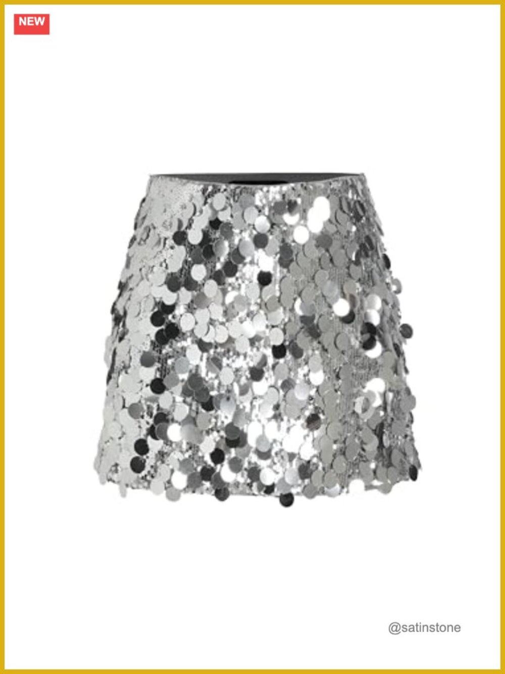 Sequin Mini Skirt Sparkly Bodycon Party Night Out Shimmer Polyester